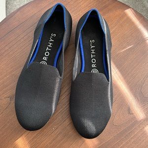 Rothys Loafers Black Size 9